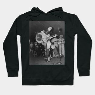 One Man Band, 1938. Vintage Photo Hoodie